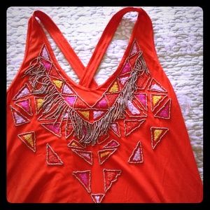 Boston Proper Beaded Dress L